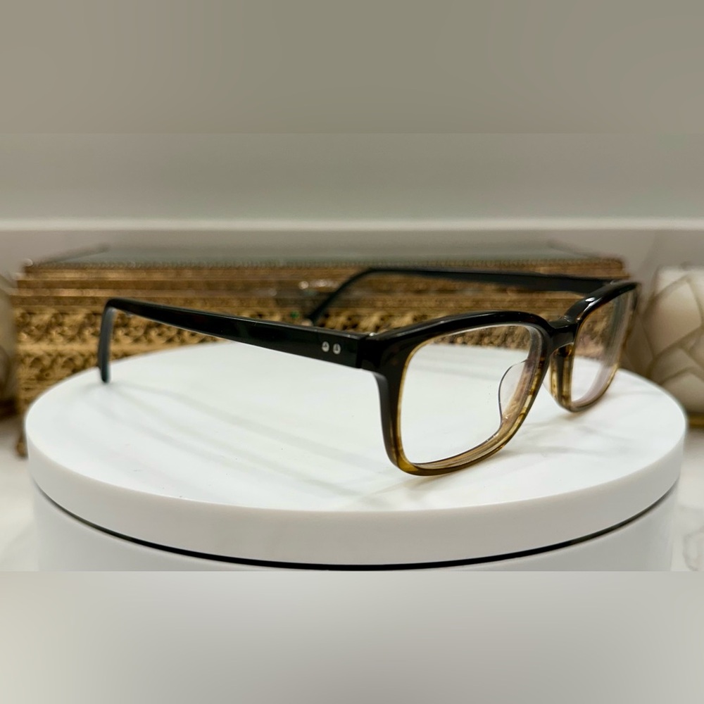Karoo - Rhino - Deep Brown/Amber Rx Eyeglass Frames - EUC